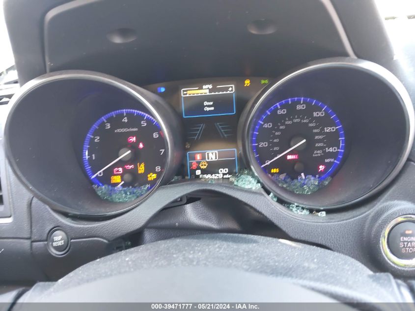 2016 Subaru Outback 2.5I Limited VIN: 4S4BSBNC7G3347878 Lot: 39471777