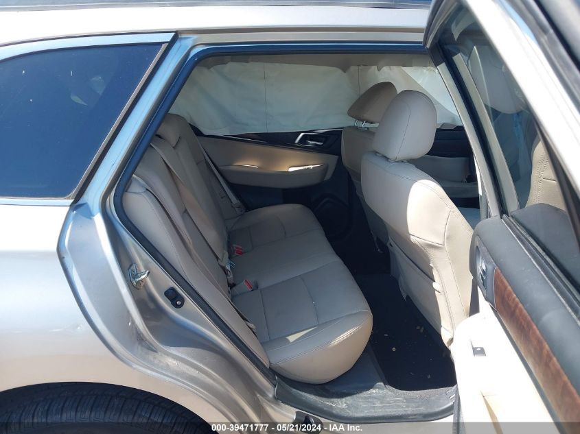 2016 Subaru Outback 2.5I Limited VIN: 4S4BSBNC7G3347878 Lot: 39471777