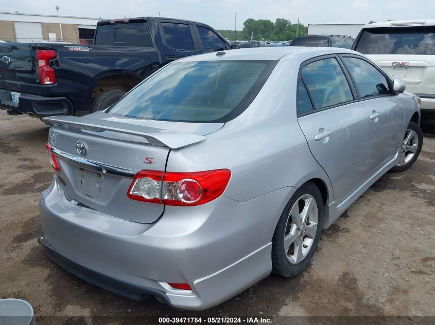 2011 Toyota Corolla S VIN: 2T1BU4EEXBC741838 Lot: 39471784