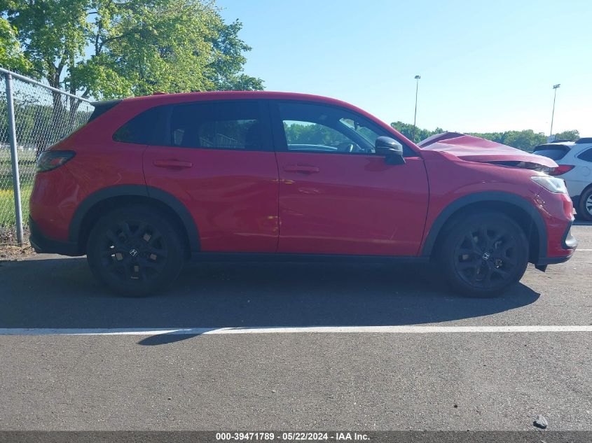 2023 Honda Hr-V Awd Sport VIN: 3CZRZ2H56PM726391 Lot: 39471789