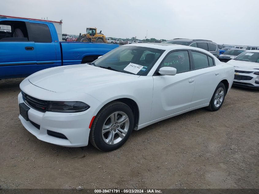 2022 Dodge Charger Sxt Rwd VIN: 2C3CDXBG9NH208261 Lot: 39471791