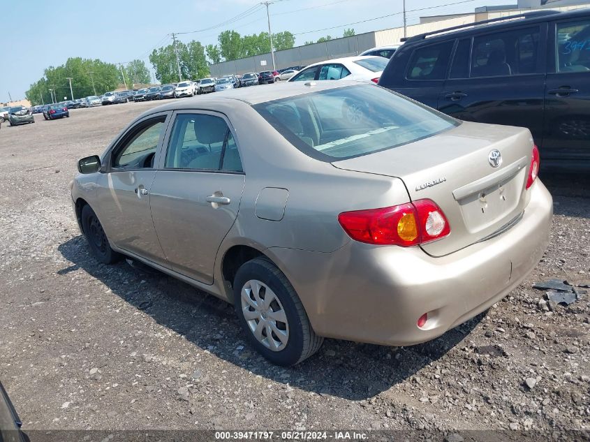 2009 Toyota Corolla Le VIN: 2T1BU40E69C065258 Lot: 39471797