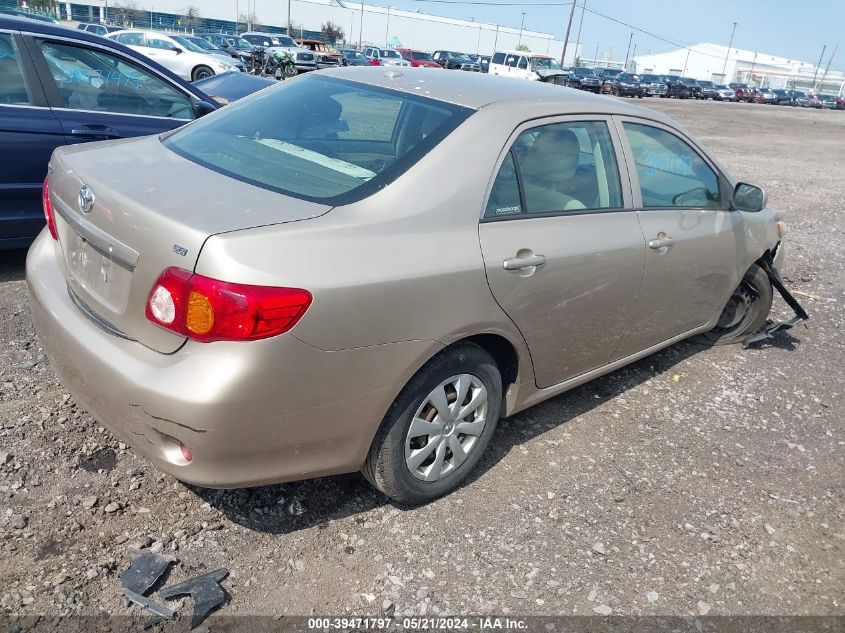 2009 Toyota Corolla Le VIN: 2T1BU40E69C065258 Lot: 39471797