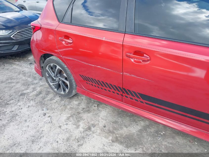 2017 Toyota Corolla Im VIN: JTNKARJE1HJ542035 Lot: 39471802