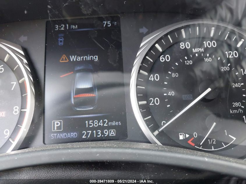 2022 Infiniti Q50 Red Sport 400 Awd VIN: JN1FV7DR7NM390188 Lot: 39471809