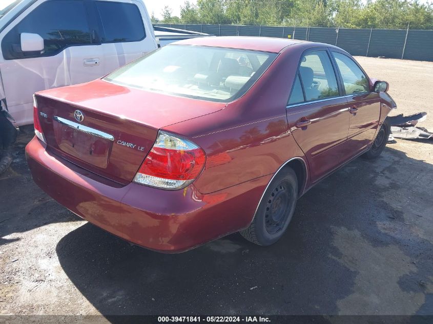 2006 Toyota Camry Le VIN: 4T1BE32KX6U160622 Lot: 39471841