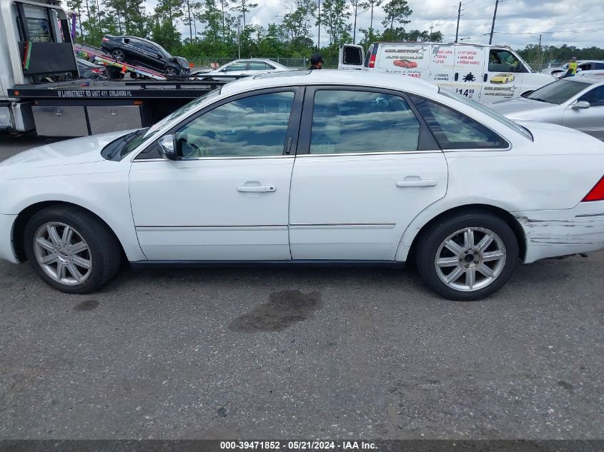 2005 Ford Five Hundred Limited VIN: 1FAHP25165G160576 Lot: 39471852