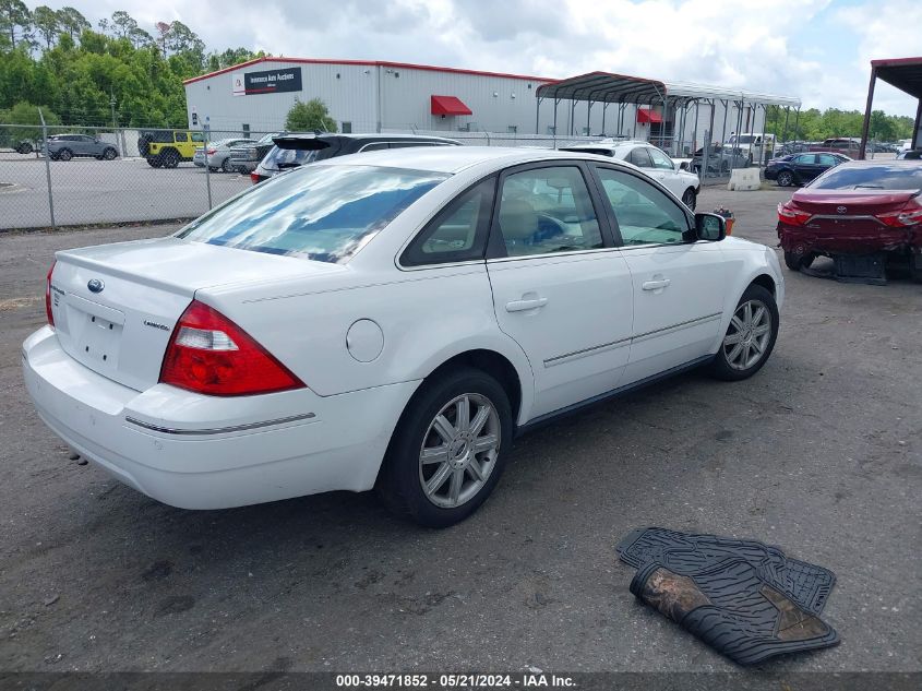 2005 Ford Five Hundred Limited VIN: 1FAHP25165G160576 Lot: 39471852