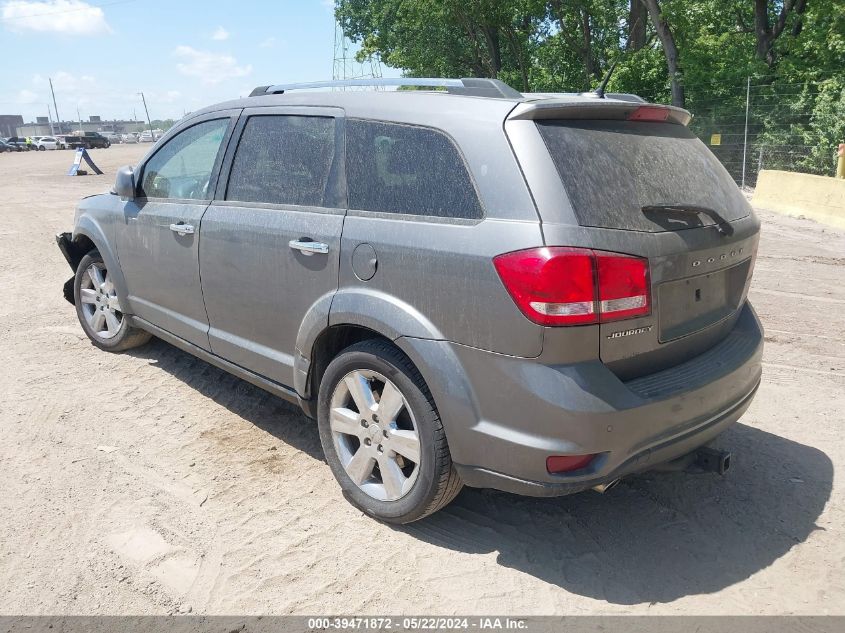 2013 Dodge Journey Crew VIN: 3C4PDCDG6DT730855 Lot: 39471872