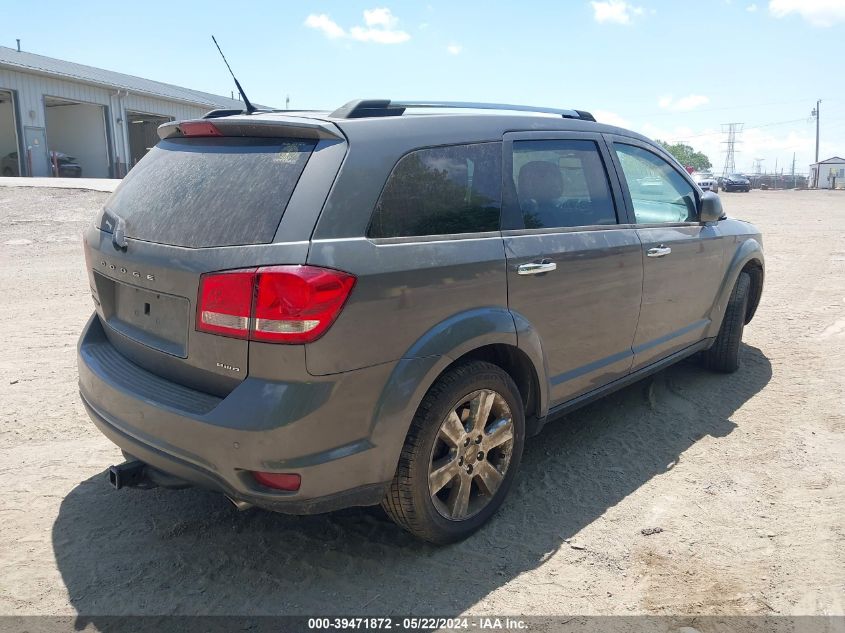 2013 Dodge Journey Crew VIN: 3C4PDCDG6DT730855 Lot: 39471872