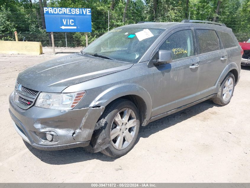 2013 Dodge Journey Crew VIN: 3C4PDCDG6DT730855 Lot: 39471872