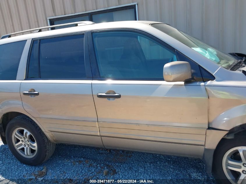 2003 Honda Pilot Ex-L VIN: 2HKYF18593H603463 Lot: 39471877