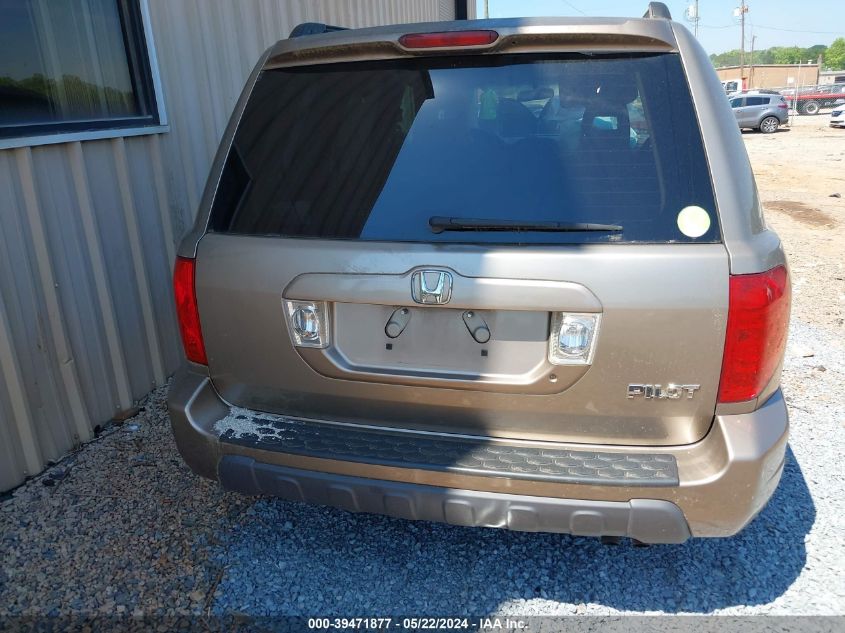 2003 Honda Pilot Ex-L VIN: 2HKYF18593H603463 Lot: 39471877