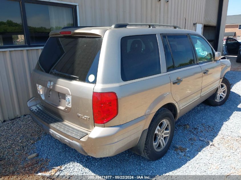 2003 Honda Pilot Ex-L VIN: 2HKYF18593H603463 Lot: 39471877