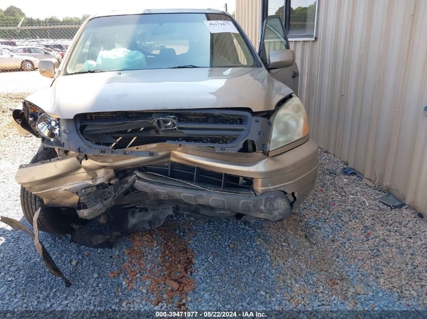 2003 Honda Pilot Ex-L VIN: 2HKYF18593H603463 Lot: 39471877