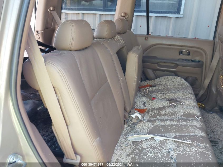 2003 Honda Pilot Ex-L VIN: 2HKYF18593H603463 Lot: 39471877