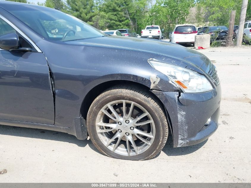 2012 Infiniti G37X VIN: JN1CV6AR6CM976749 Lot: 39471899