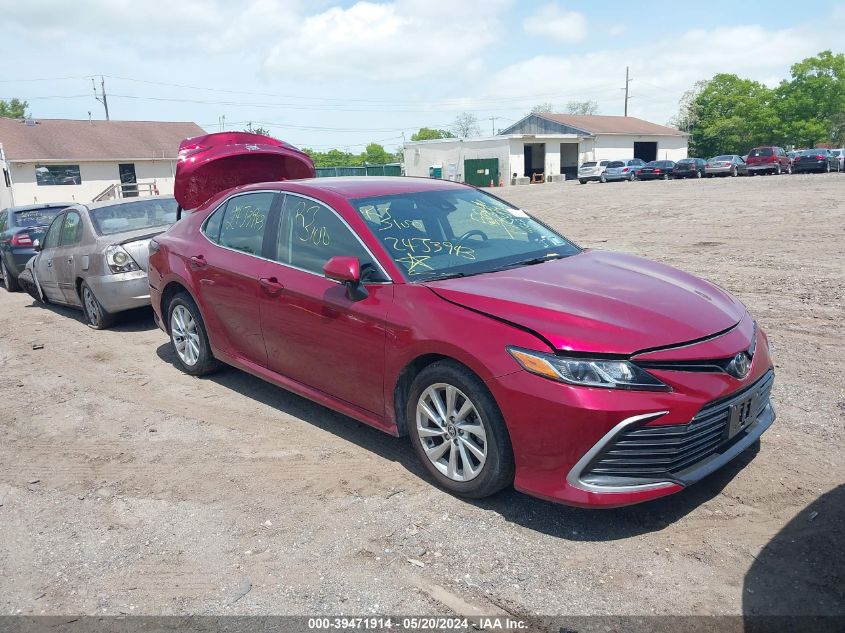 2021 Toyota Camry Le Awd VIN: 4T1R11BK0MU023524 Lot: 39471914