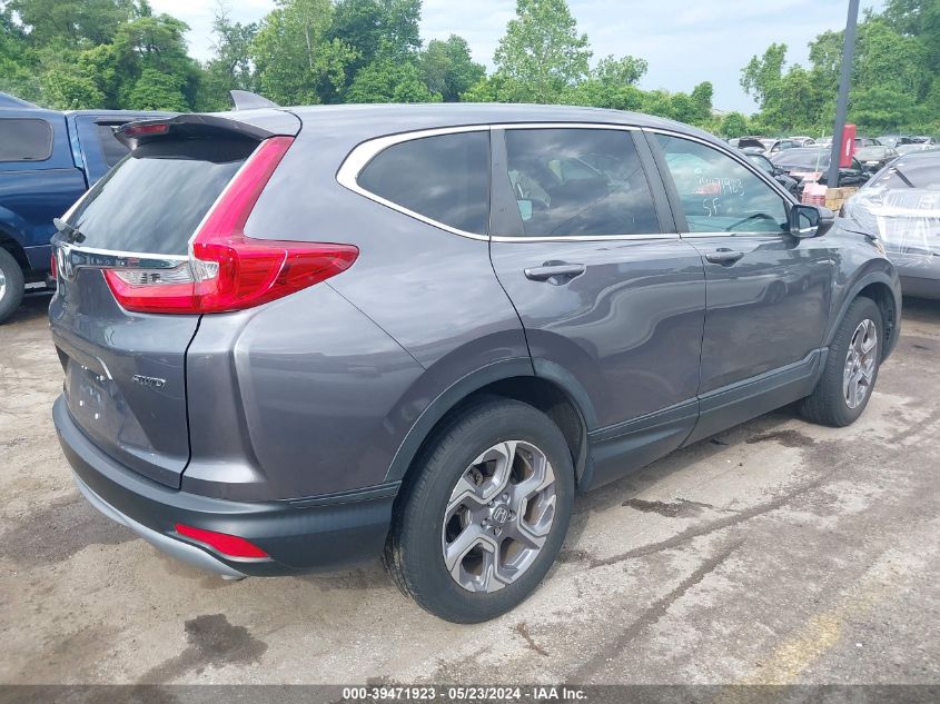 2019 Honda Cr-V Ex VIN: 7FARW2H55KE061483 Lot: 39471923