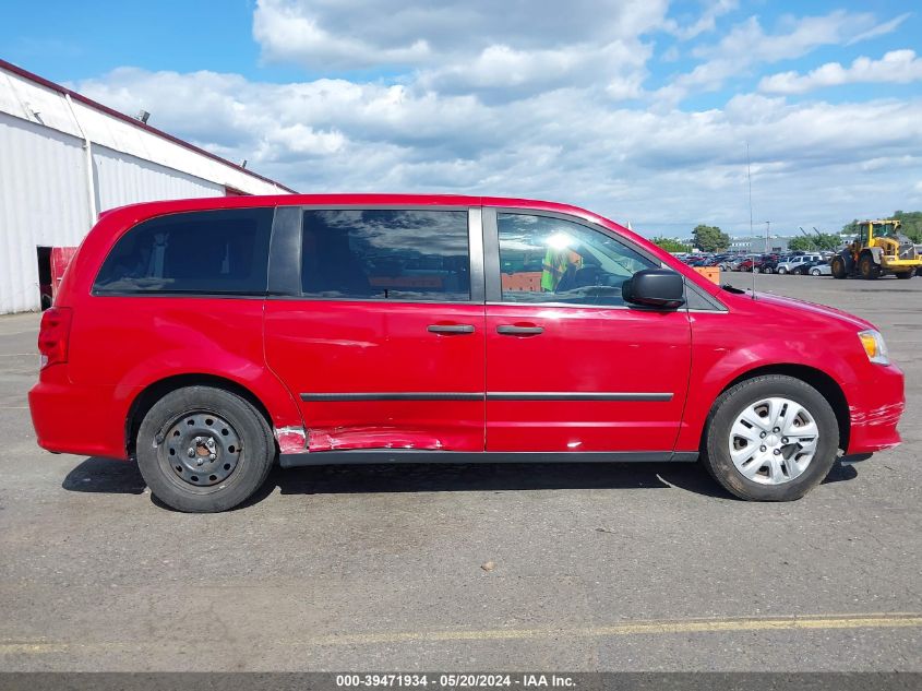 2015 Dodge Grand Caravan American Value Pkg VIN: 2C4RDGBG4FR530100 Lot: 39471934