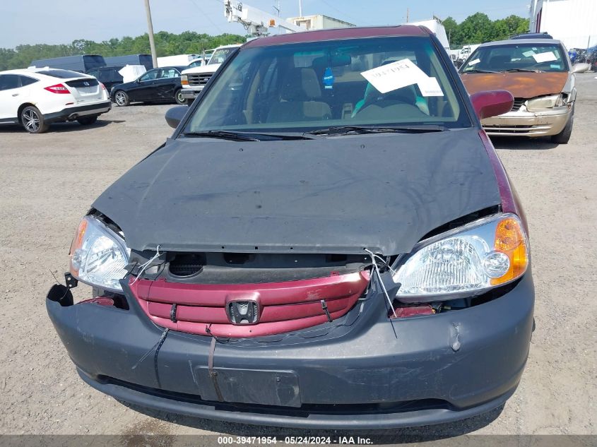 2003 Honda Civic Ex VIN: 2HGES267X3H550453 Lot: 39471954
