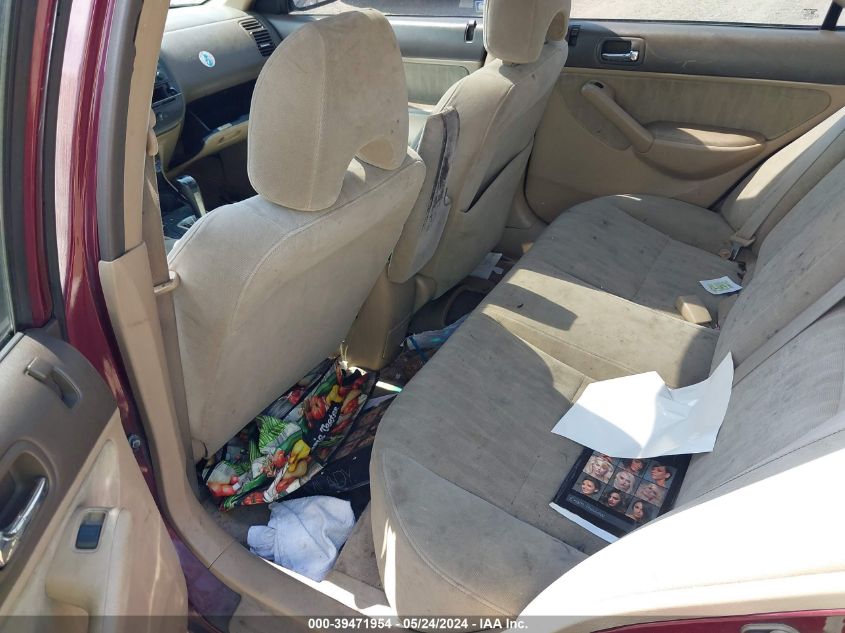 2003 Honda Civic Ex VIN: 2HGES267X3H550453 Lot: 39471954