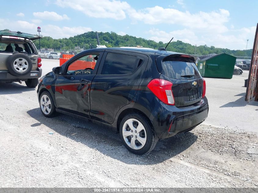 2020 Chevrolet Spark Fwd Ls Manual VIN: KL8CA6SA9LC457811 Lot: 39471974