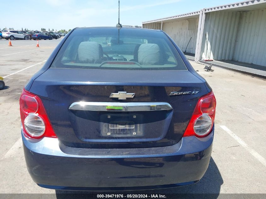 2016 Chevrolet Sonic Lt Auto VIN: 1G1JC5SH6G4138620 Lot: 39471976