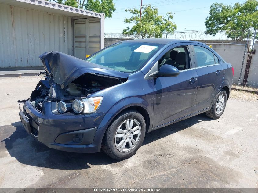 2016 Chevrolet Sonic Lt Auto VIN: 1G1JC5SH6G4138620 Lot: 39471976