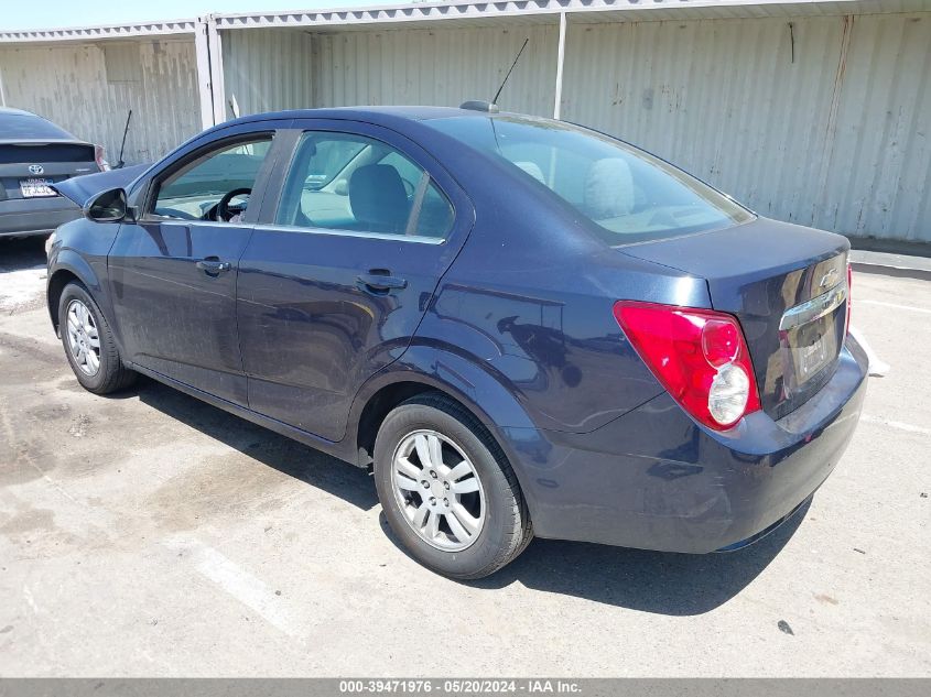 2016 Chevrolet Sonic Lt Auto VIN: 1G1JC5SH6G4138620 Lot: 39471976