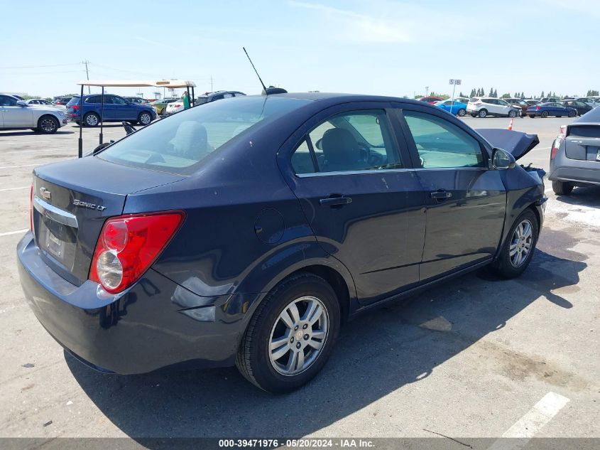 2016 Chevrolet Sonic Lt Auto VIN: 1G1JC5SH6G4138620 Lot: 39471976