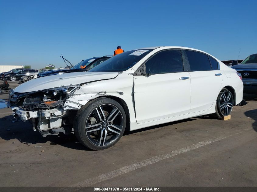 2017 Honda Accord Sport Se VIN: 1HGCR2F12HA052803 Lot: 39471978