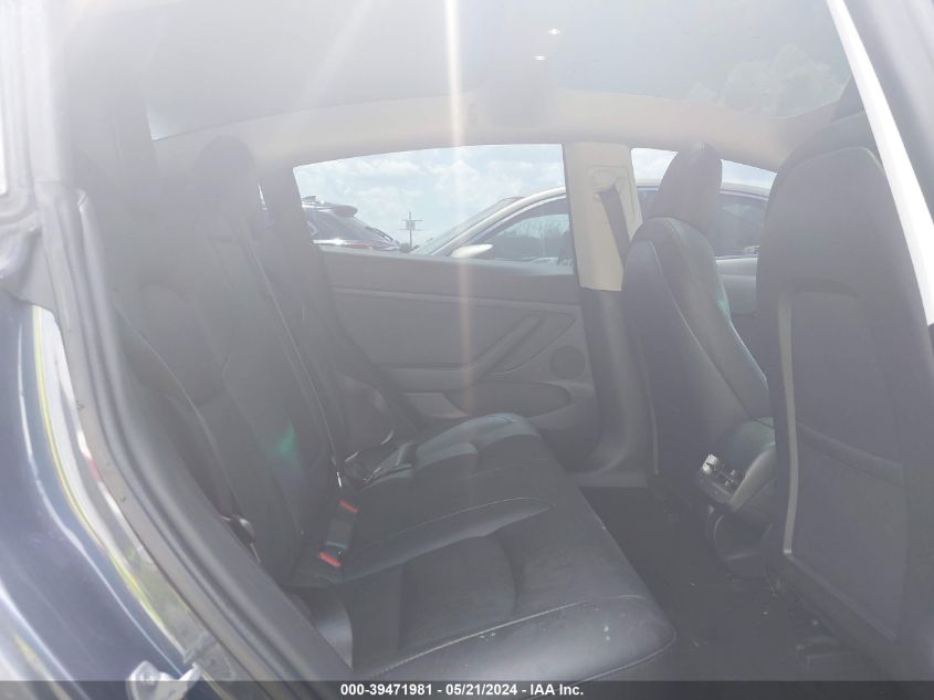 2022 TESLA MODEL 3 - 5YJ3E1EC9NF314763