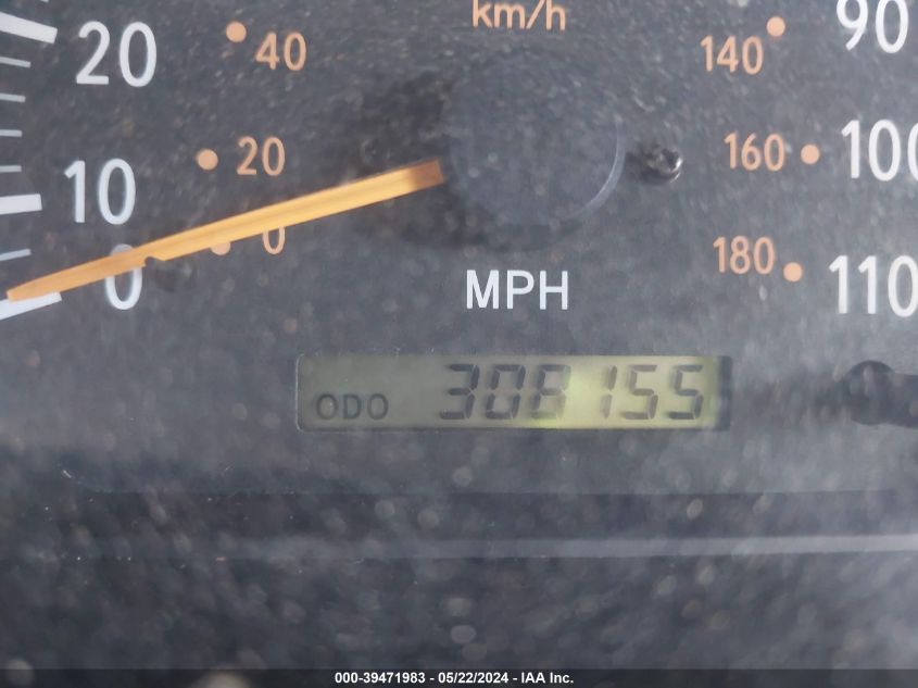 2000 Toyota Tundra Sr5 V8 VIN: 5TBRT3414YS043471 Lot: 39471983