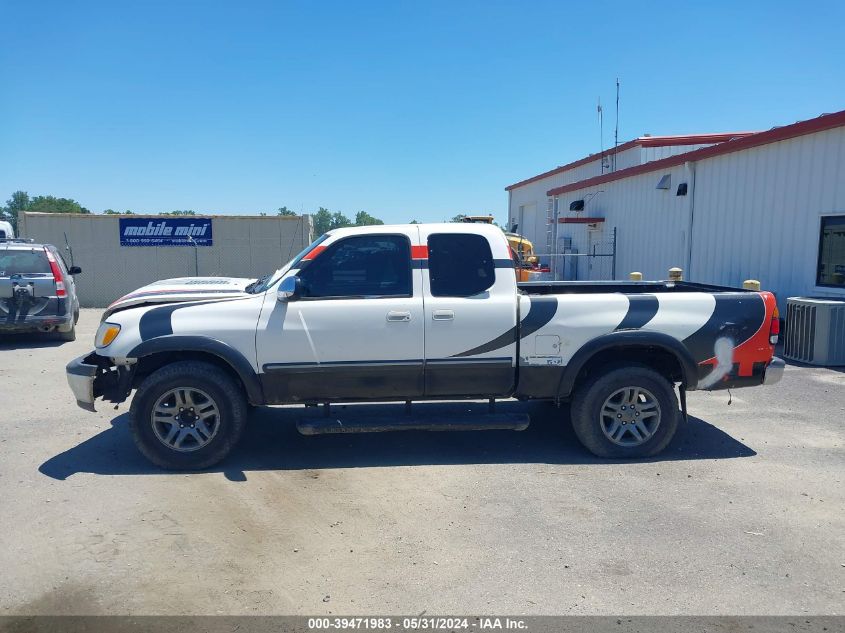 2000 Toyota Tundra Sr5 V8 VIN: 5TBRT3414YS043471 Lot: 39471983