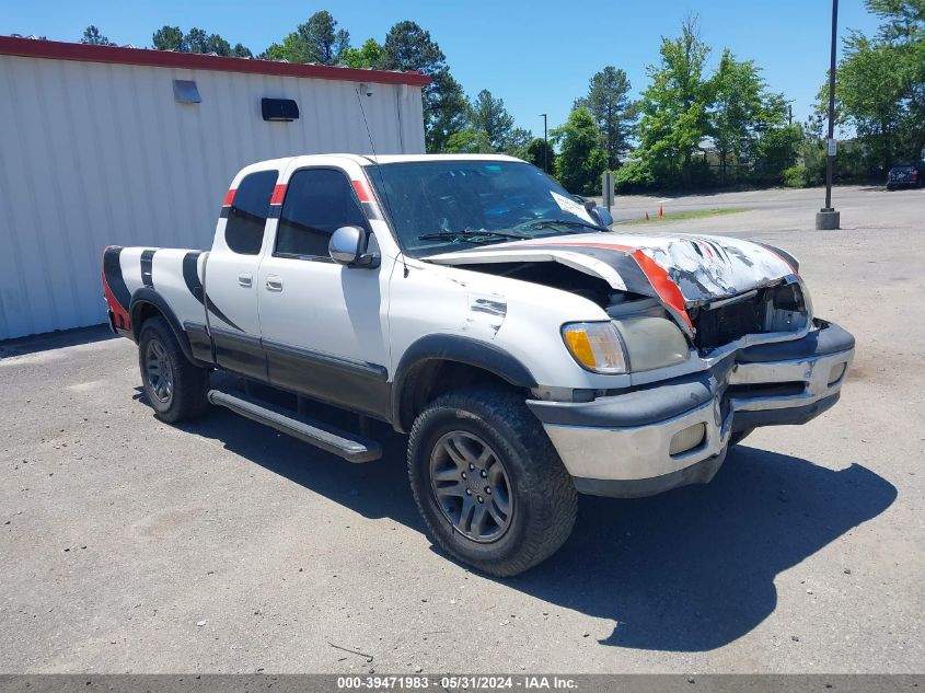 2000 Toyota Tundra Sr5 V8 VIN: 5TBRT3414YS043471 Lot: 39471983