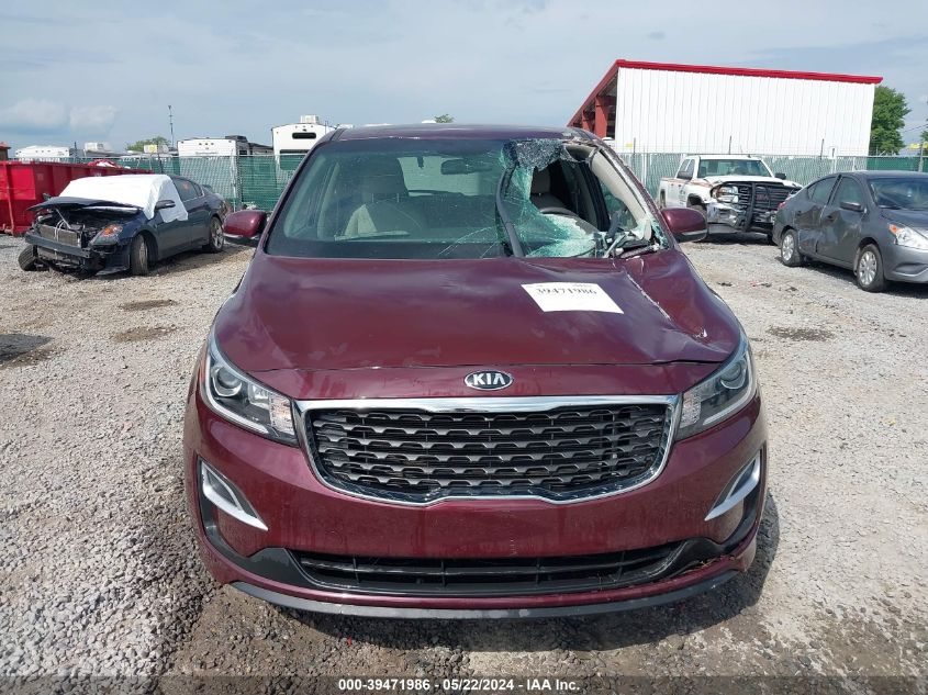 2019 Kia Sedona Lx VIN: KNDMB5C11K6553401 Lot: 39471986