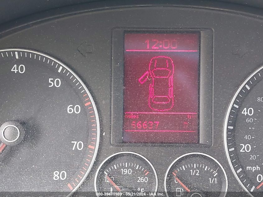 2005 Volkswagen Jetta 2.5 VIN: 3VWSF71K75M608809 Lot: 39471989