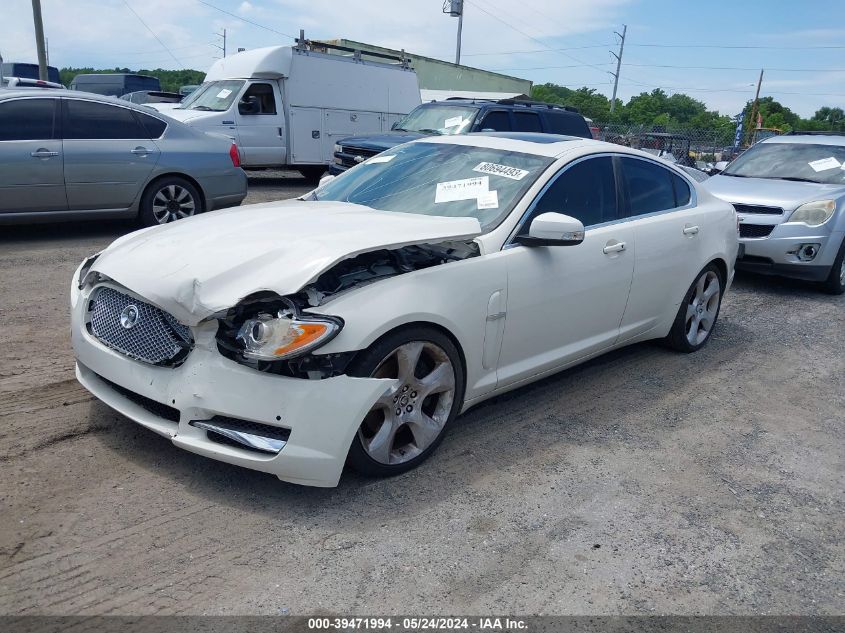 2009 Jaguar Xf Supercharged VIN: SAJWA07C991R1091S Lot: 39471994