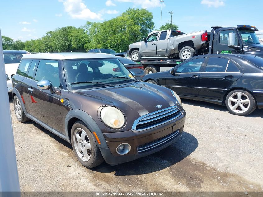 2008 Mini Cooper Clubman VIN: WMWML33528TN67920 Lot: 39471999