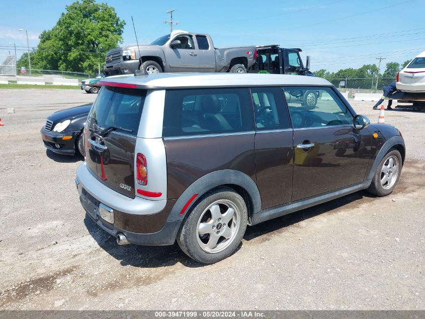 2008 Mini Cooper Clubman VIN: WMWML33528TN67920 Lot: 39471999