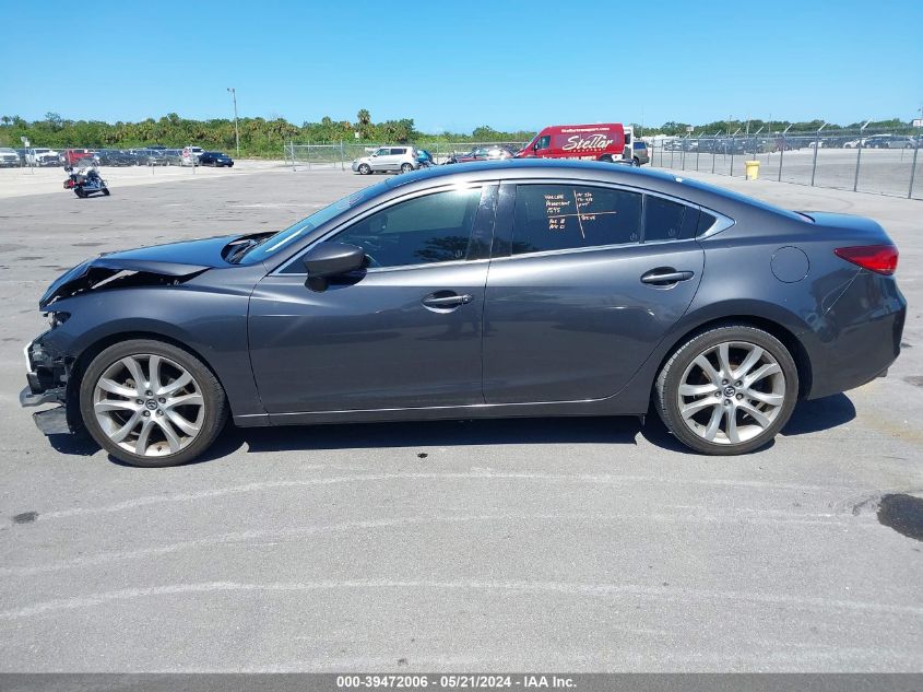 2016 Mazda Mazda6 I Touring VIN: JM1GJ1V58G1469508 Lot: 39472006