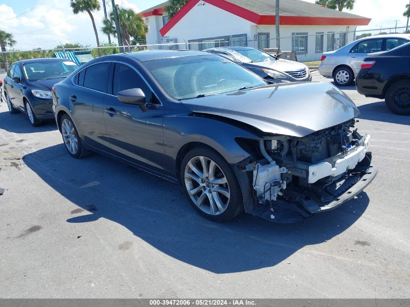 2016 Mazda Mazda6 I Touring VIN: JM1GJ1V58G1469508 Lot: 39472006