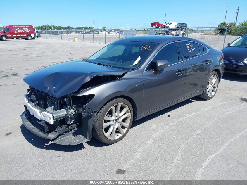 2016 Mazda Mazda6 I Touring VIN: JM1GJ1V58G1469508 Lot: 39472006