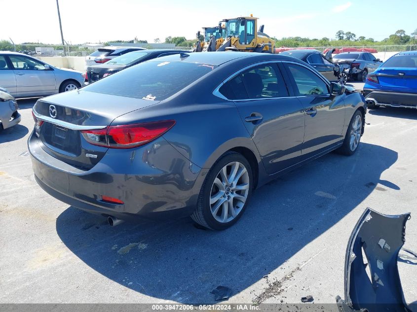 2016 Mazda Mazda6 I Touring VIN: JM1GJ1V58G1469508 Lot: 39472006