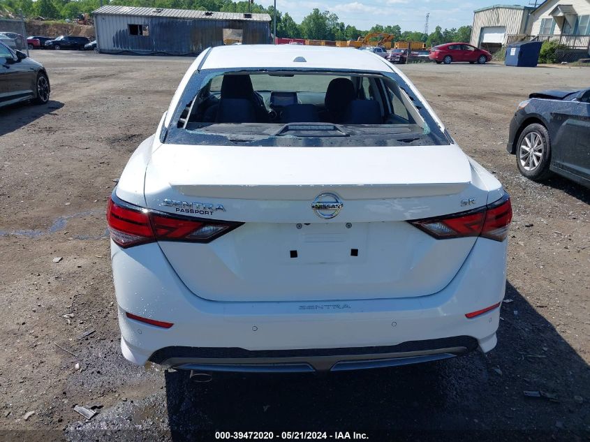 2021 Nissan Sentra Sr Xtronic Cvt VIN: 3N1AB8DV3MY265111 Lot: 39472020