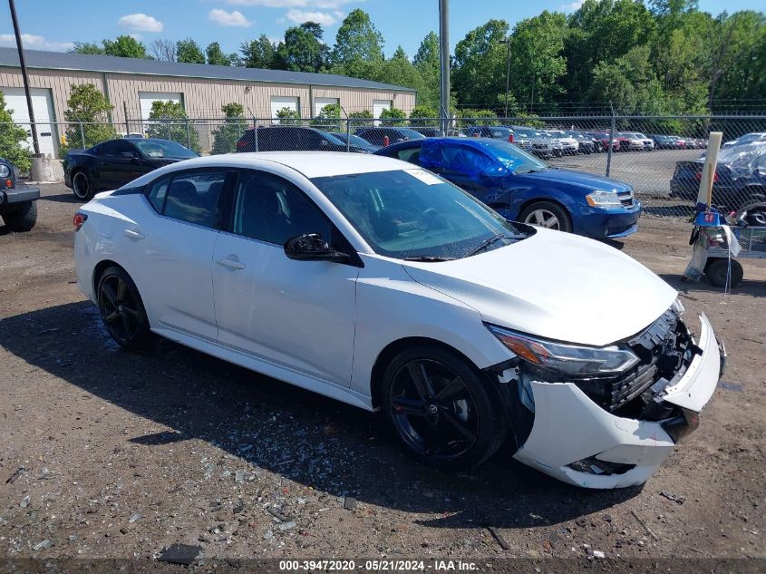 2021 Nissan Sentra Sr Xtronic Cvt VIN: 3N1AB8DV3MY265111 Lot: 39472020