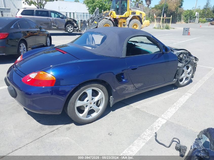 2001 Porsche Boxster VIN: WP0CA298X1S620214 Lot: 39472025