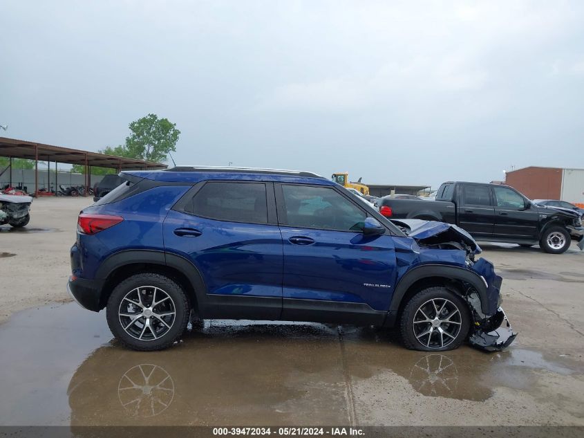 2023 Chevrolet Trailblazer Fwd Lt VIN: KL79MPSL2PB072292 Lot: 39472034
