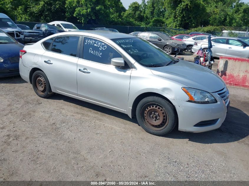 2014 Nissan Sentra S VIN: 3N1AB7AP5EL612565 Lot: 39472050